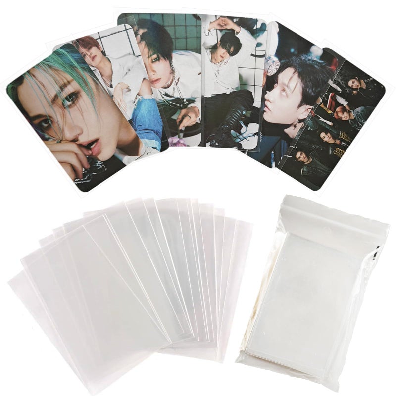 KPOPBP واقي بطاقات شفاف عالي الدقة من KPOPBP 50 قطعة في كل عبوة لبضائع بطاقات الصور Kpop Lomo (58 × 89 مم) - Image 1